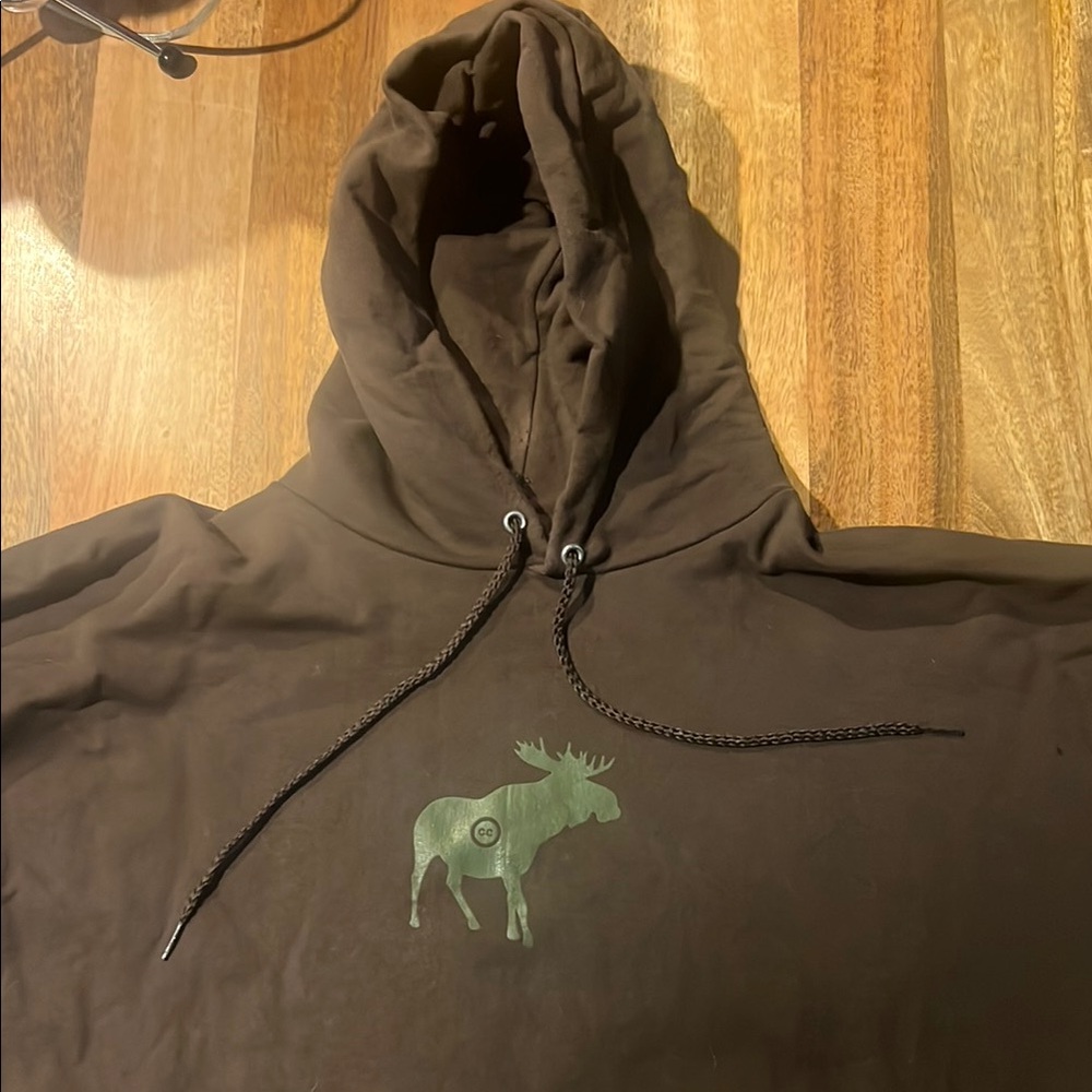 Hanes Ultimate Cotton Hoodie in Rich Brown